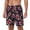 Black, variant on Ladybug pattern Mens Swim Trunks with Compression Liner Stretch Beach Shorts Quick Dry with Zipper Pockets No-Chafing Board Shorts-Small