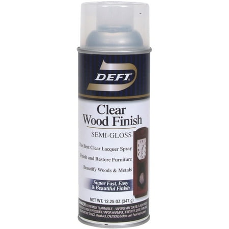 Ivory Lacquer Finish - Deft Clear Wood Finish Interior Spray Lacquer
