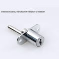 thumbnail image 4 of Langgg Tongue Locks For Filing Cabinet Lock Silver Precision Polishing Silver 19MM, 4 of 6