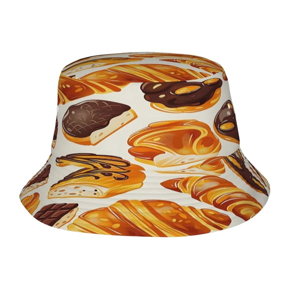Croissant Fisherman's Hat Lightweight and Breathable Sun Hat Suitable for Both Men and Women