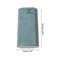 thumbnail image 4 of Unique Bargains 1 Pc Eyeglasses Case Portable Eyeglasses Storage 6.34"x3.31"x1.77" Blue Gray, 4 of 5