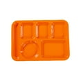 thumbnail image 1 of Binwennn Heat Imitation Porcelain Compartment Fast Food Trays Specifically Designed For School And Unit Canteens Commercial Grade Tableware Dining Table Runner with Mats Plate Mats And Runner Dollies, 1 of 4