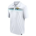 thumbnail image 2 of Men's Fanatics White Jacksonville Jaguars Big & Tall Sublimated Polo, 2 of 3