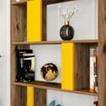 thumbnail image 3 of Hommy Craft - Walnut, Yellow - Lima - Bookshelf, 3 of 5