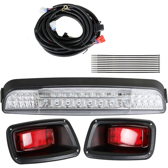 SEBLAFF LED Light Bar Kit   LED Taillights For EZGO TXT 1996-2013 Golf Cart