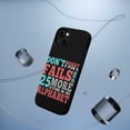 thumbnail image 5 of DistinctInk MagSafe Tough Case for Apple iPhone 15 Plus (6.7" Screen) - If Plan A Fails, There's 25 More Letters - Tempered Glass Back, 5 of 6