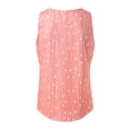 thumbnail image 5 of adviicd Workout Tank Tops Woman Women's Sleeveless Tank Top Fitting Scoop Neck Ribbed Knit Basic Cami Shirts Pink,M, 5 of 5