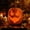 B, variant on Halloween Large Pumpkin Decoration, Halloween Jack O Lantern Pumpkin Light with Glowing Cutout Design, Pumpkin Ornament for Indoor Outdoor Party Holiday Display Decor