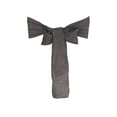 thumbnail image 6 of Efavormart 5 Pack Charcoal Gray Premium Faux Linen Chair Sashes, Slubby Textured Wrinkle Free Sashes, 6 of 10