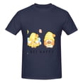 thumbnail image 4 of Bingfone Bee Happy Sunflower Gnomes Men'S Loose Fit Short-Sleeve Pocket T-Shirt, 4 of 7