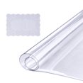 thumbnail image 1 of VEVOR Clear Table Cover Protector, 24" x 36"/613 x 922 mm Table Cover, 1.5 mm Thick PVC Plastic Tablecloth, Waterproof Desktop Protector for Writing Desk, Coffee Table, Dining Room Table, 1 of 9