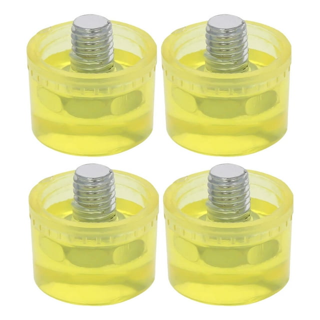 4 Pcs Mallet Hammer Replacement Rubber Striking Head Tip Hammer Head Tip