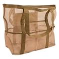 thumbnail image 2 of Beach Bag with Mini Pocket Beach Tote Bags Swimming Pool Foldable Mesh Bags, 2 of 9