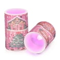 thumbnail image 7 of Yayeee Flameless Candles with Remote Flickering Battery Operated Multi Color Changing, Brown Gingerbread Houses, 7 of 7