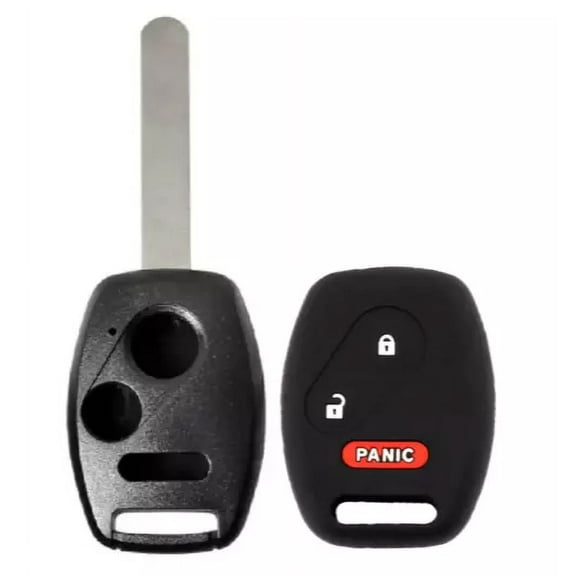 3 Button Remote Key Shell Case For Honda 2003-2013 Models Protective Case