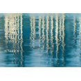 thumbnail image 2 of Mahan, Kathy 24x17 Gold Ornate Wood Framed with Double Matting Museum Art Print Titled - Blue Reflections II, 2 of 4