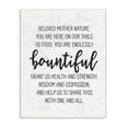 thumbnail image 2 of The Stupell Home Decor Collection Mother Nature Bountiful Food Subtle Birch Typography Oversized Wall Plaque Art, 12.5 x 0.5 x 18.5, 2 of 4