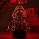 thumbnail image 3 of Mikey Bust Otaku Lamp Tokyo Revengers Anime Lamp Figure Night Light, 16 Color Rgb Led Remote, 3d Anime Room Dcor Regalo para Otaku Feliz Sencillez, 3 of 5