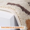 thumbnail image 3 of Alfombra de baño Ankah para bañera de ducha, antideslizante, absorbente y suave, color beige, 3 of 7
