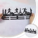 thumbnail image 3 of Exhibidor de medallas deportivas "Vive, ama, corre" para más de 40 medallas. Soporte de pared con ganchos decorativos de hierro., 3 of 7