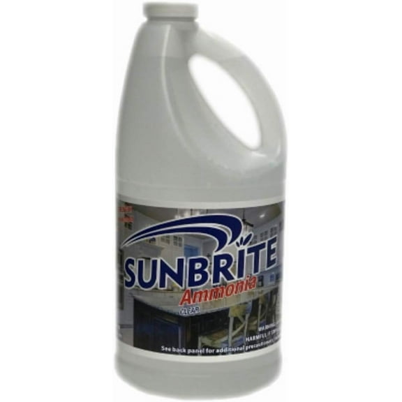 8-pack SunBrite All Purpose Cleaner Ammonia Liquid - Residential Use - 8 Pack, 64 Oz Jug — Household & Commercial Use, Effective Formula