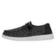 thumbnail image 1 of HEYDUDE Zapatillas Deportivas Wendy de Punto Negro/Blanco, Talle 6, 1 of 7