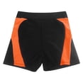 thumbnail image 4 of Period Swimwear Menstrual Leakproof Swim Shorts Quick Dry 3" High Waist Bathing Suit Bottoms for Teen Girls Women Saffron XL, 4 of 4