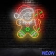 thumbnail image 3 of Handmadetneonsign Gingerbread Neon Sign, Cookies Christmas Wall Art, Merry Christmas Home Wall Decor 047404, 3 of 5