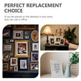 thumbnail image 2 of BALAHAPY 4Pcs Iron Photo Frame Bracket for Home Decor Simple Design Pedestal Holder, 2 of 8