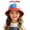 Red, variant on Funny Kid Boys Girls Rainbow Propeller Hat Fisherman Hats Baseball Cap with Propeller Adjustable Cute Cap Snapback Hat for Fun Events