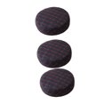 thumbnail image 1 of 3 uds 35cm taburete extraíble funda de repuesto funda de asiento de silla forma forma forma escritorio manga de salón negro BLESIY Funda de taburete de bar, 1 of 3