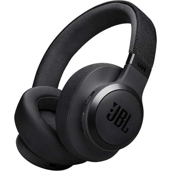 JBL Live 770NC - Wireless Over-Ear Headphones Black (Sold without manufacturer warranty)