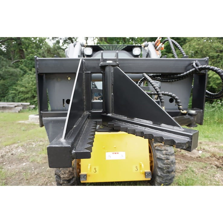 Titan Attachments Heavy Duty Post and Tree Puller for Skid Steers