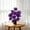 Purple A, variant on 18 Leaves Artificial Monstera Palm Banana Floor Plant Faux Tropical Tree For Indoor Living Room Corner Decor 75cm Purple