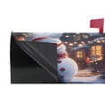 thumbnail image 4 of Ryvnso Mailbox Cover Cute Christmas Snowman Magnetic Mailbox Wrap Standard Size 21x18 Inch, 4 of 8