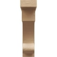 thumbnail image 2 of 8"W x 32"D x 32"H Thin Alma Rough Cedar Woodgrain TimberThane Corbel, Primed Tan, 2 of 6