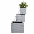 thumbnail image 5 of Hi-Line Gift Ltd 79533-H Rectangle 3 Tier Metal Fountain with Planter - Outdoor, 5 of 7