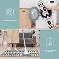 thumbnail image 6 of White Geometric Zigzag Circle Pattern Kitchen Rugs Sets Of 3,Kitchen Runner Rugs Non Skid Washable,Decorative Kitchen Floor Mats for Kitchen,Sink,Laundry,17"x30"+ 17"x47" + 17"x59", 6 of 6