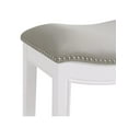thumbnail image 6 of Alaterre Furniture Williston Backless Bar Height Wood Stool, White, 6 of 7