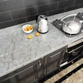 thumbnail image 2 of Marble Contact Paper Kitchen Wallpaper Countertop Adhesive Covering Peel and Stick Countertops for Bathroom Kitchen Counter Table Desk Backsplash Waterproof Removable 40 CM x 200 CM, 2 of 7
