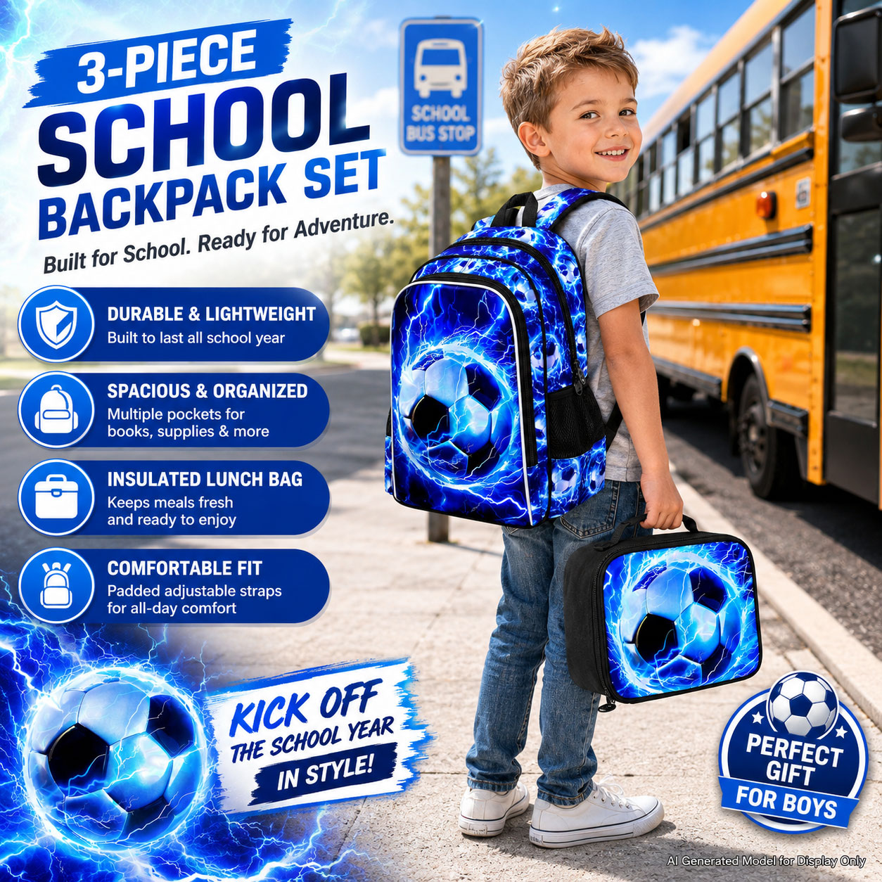 Mochila escolar para adolescentes y estudiantes de secundaria, ligera, duradera, casual, para exteriores y universidad 7
