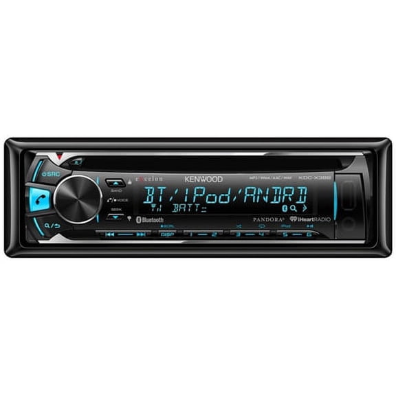 Pre-Owned Used Kenwood KDC-X399 In Dash CD Receiver w/ Built in Bluetooth KDCX399 B