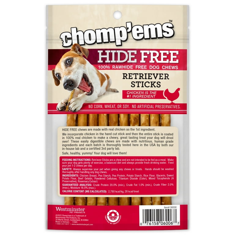 Hide free dog chews online