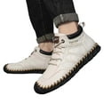 thumbnail image 5 of Men's Ankle Boots - Stylish Winter Stiefeletten for Outdoor Casual Wear and Travel, 5 of 9