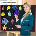thumbnail image 3 of HOOJOJO The Rainbow Fish Felt Story Set, Ocean Animal & Scale Felt, Preschool Social Emotional Learning Aid for Kids Ages 3+, 3 of 10