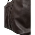 thumbnail image 6 of X RAY JEANS Mens Pebbled Faux Leather Travel Duffel Bag, Dark Brown, OS, 6 of 7