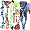 thumbnail image 1 of Juguetes de Cuerda Youngever Multicolor para Perros XL Grandes, 1 of 4