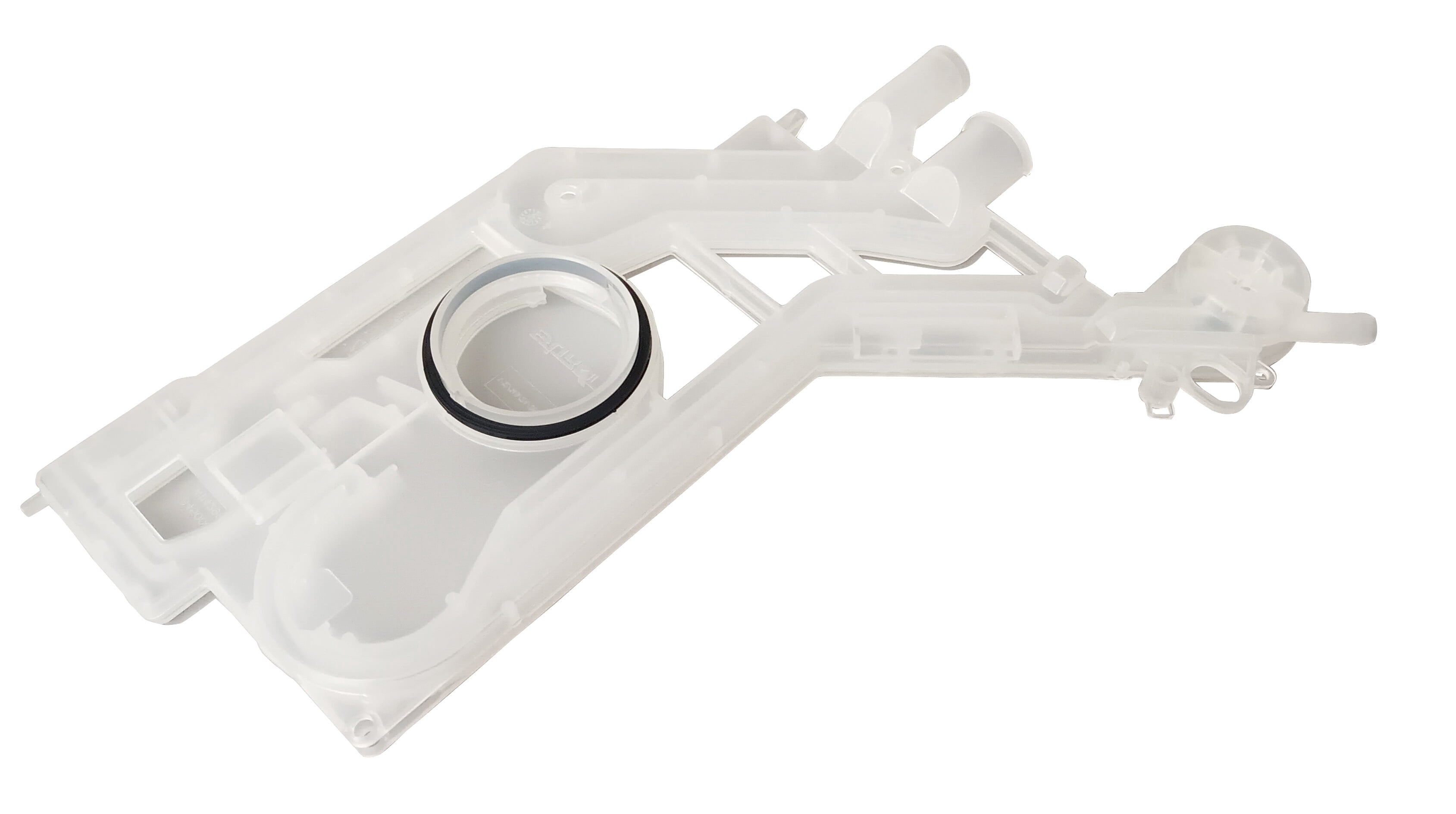 Whirlpool WPLW11535094 Dishwasher Weld Water Inlet Assembly with Tabs