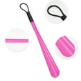 thumbnail image 3 of Unique Bargains 1 Pc Sling Long Handle Hangable Shoe Horn for Shoe 18.5"x1.77" Pink, 3 of 6