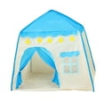 thumbnail image 3 of Tienda de juegos para niños, tienda de campaña de princesa para juegos en interiores y exteriores, tienda de juegos interior india tipo castillo para azul, 3 of 8